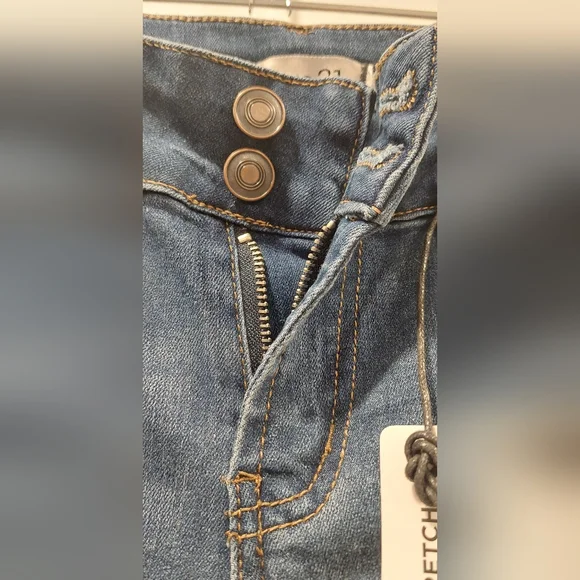 Rue21 Blue Distressed Skinny Jeans - Picture 6 of 7